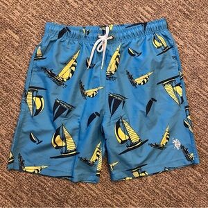 US Polo Assn. Ralph Lauren men’s sailboat swim trunks size Medium
